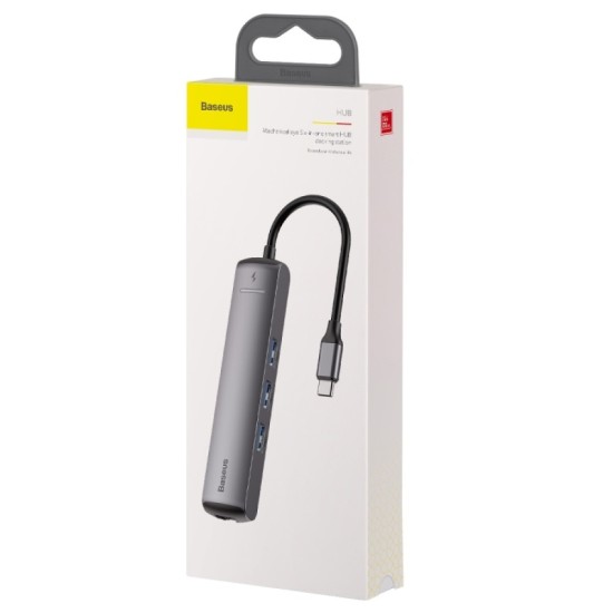 Baseus CAHUB-J0G 6-in-1 Smart HUB Docking Station Price in Bangladesh